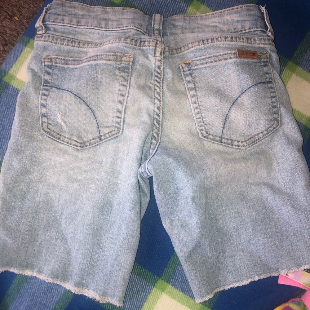 Girls joes jeans size  cut off shorts well loved
